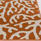 Central Oriental Terrace Tropic Allover Coral 7"10" x 9"10" Tangerine Area Rug, , large