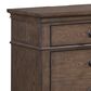 Riva Ridge Oxford Queen Panel Storage Bed with Two Nightstands in Cocoa with AC Outlets and USB Ports, , large