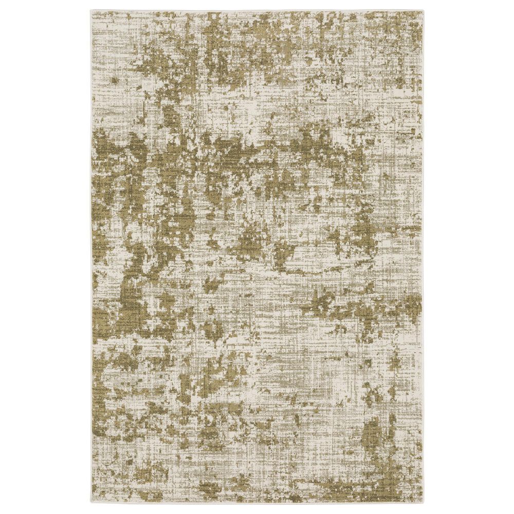 Oriental Weavers Venice Trento 9"10" x 12"10" Beige and Gold Area Rug, , large