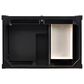 James Martin Vanities Brittany 36" Single Bathroom Vanity in Black Onyx with 3 cm Eternal Jasmine Pearl Quartz Top and Rectangle Sink, , large