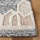 Safavieh Artistry 7" Square Ivory and Black Area Rug, , large