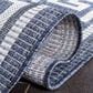 Safavieh Martha Stewart Cyprus Geometric 8" x 10" Grey and Cream Area Rug, , large