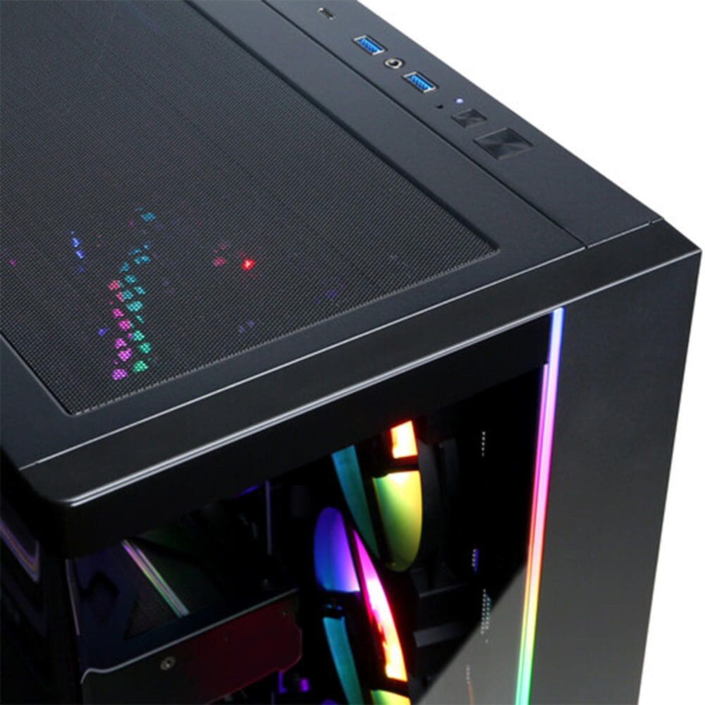 CyberPowerPC Gamer Supreme Gaming Desktop PC | AMD Ryzen 7 7800X3D - 32GB RAM - NVIDIA GeForce RTX 5070 Ti Graphics - 2TB SSD in Black, , large