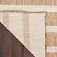 Nourison Positano POS03 Jute and Ivory 6" x 9" Indoor/Outdoor Area Rug, , large