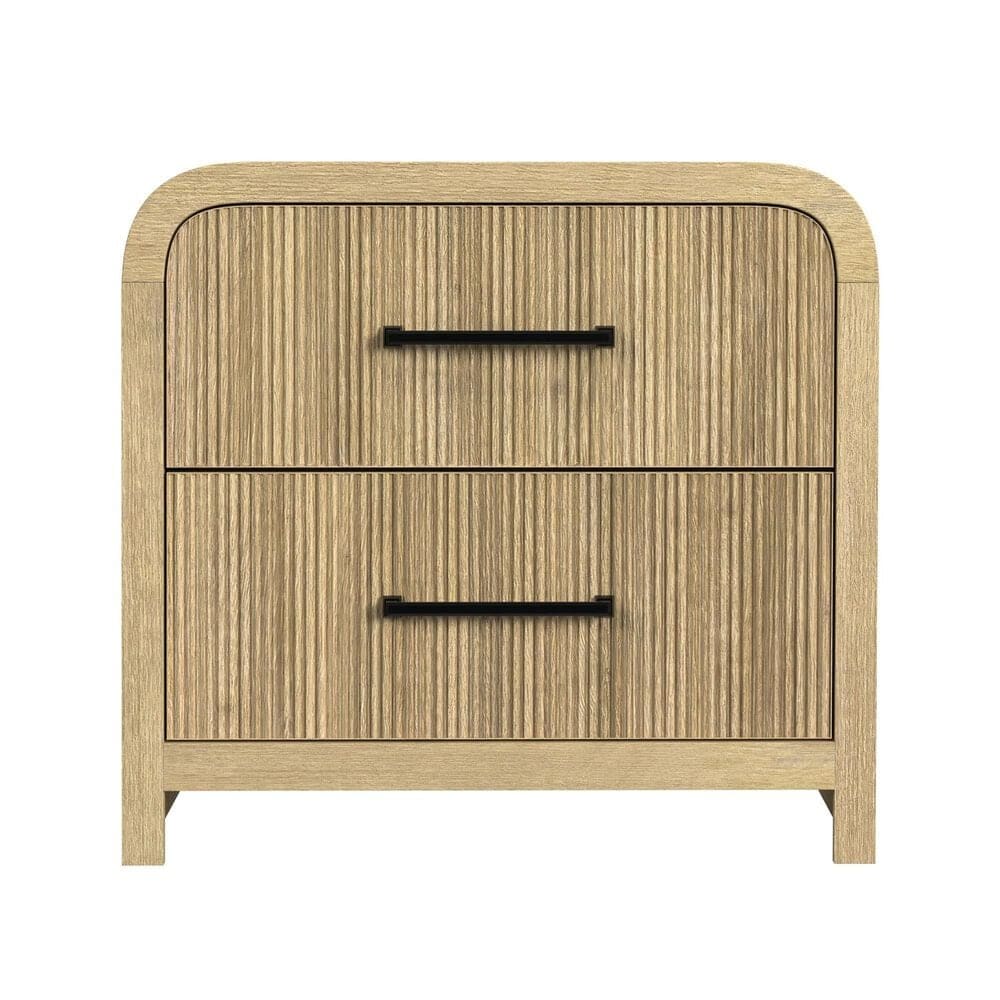 Mayberry Hill Ridgemont 4-Piece King Bedroom Set in Natural Brown, , large