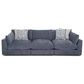 Moore Furniture Julian 5-Piece Stationary Symmetrical Sectional in Linwood Delft, , large