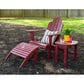 Linon Home Decor Adirondack Patio Chair in Red, , large