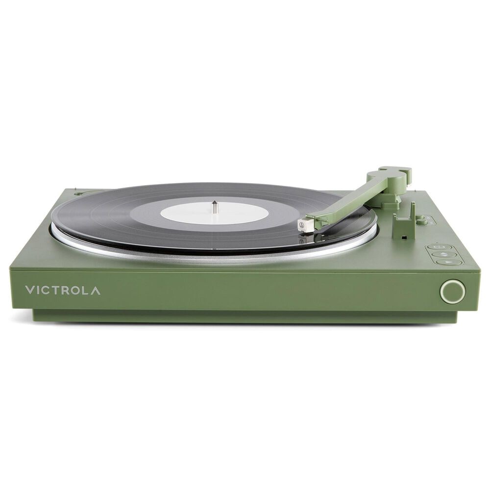 Victrola 2-Speed Automatic Turntable with Bluetooth in Green, , large