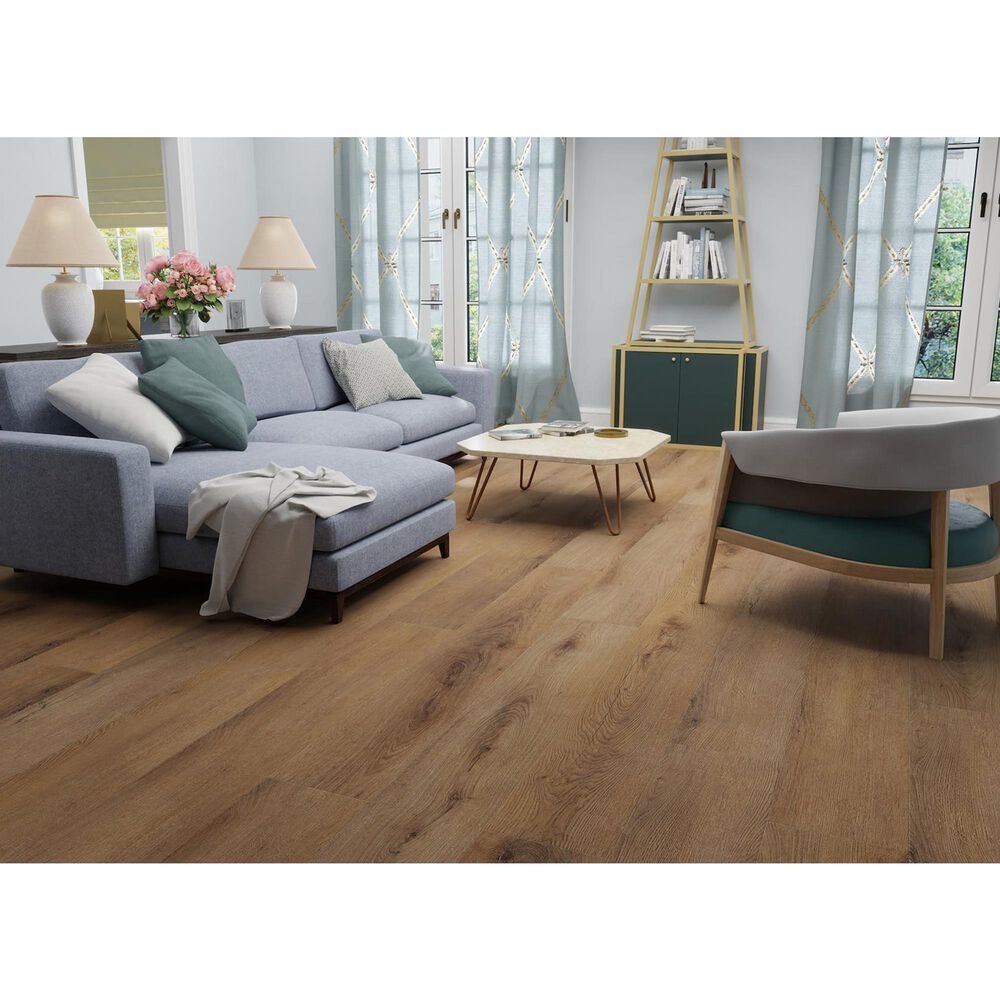 CALI Builder&#39;s Choice Deep Lagoon 7&quot; x 48&quot; Luxury Vinyl Plank, , large