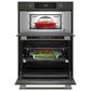 KitchenAid 2-Piece Kitchen Package with Black Ore 30" Smart Combination Wall Oven and Black 30" Induction Cooktop, , large