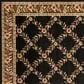 Safavieh Lyndhurst 6"7" Square Black and Brown Area Rug, , large