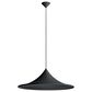 Golden Lighting Vistara 27.5" 1-Light Pendant in Sand Black, , large