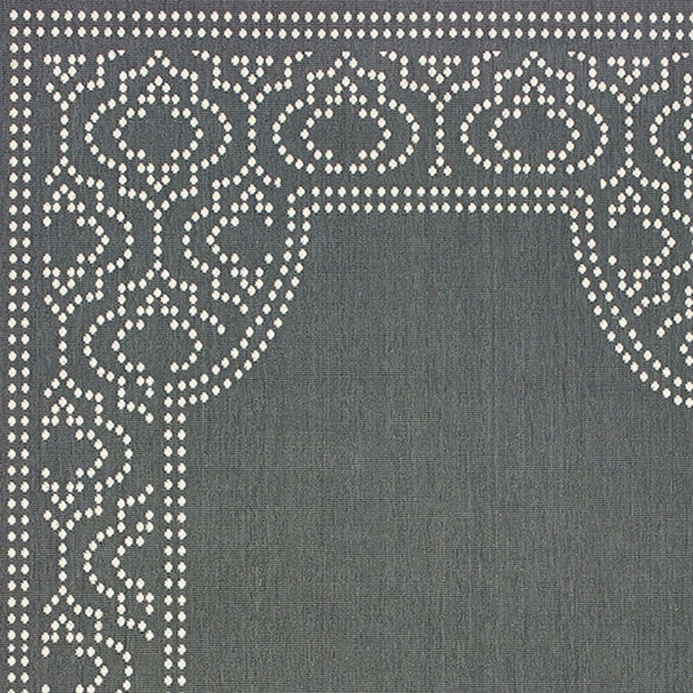 Oriental Weavers Marina 1247X 2&#39;5&quot; x 4&#39;5&quot; Grey and Ivory Area Rug, , large