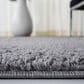 Safavieh August Shag AUG522G 8" x 10" Grey Area Rug, , large
