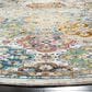 Safavieh Aria 6"6" Round Beige and Multicolor Area Rug, , large