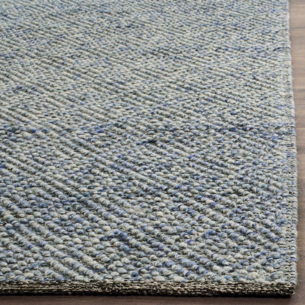 Safavieh Natura NAT503B 2&#39;3&quot; x 12&#39; Blue Runner, , large