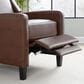 Lumisource Stanley Manual Recliner in Brown, , large