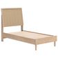 Ashley Cielden Twin Panel Bed in Two-tone, , large