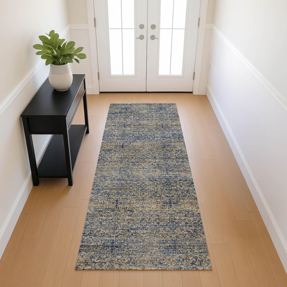Dalyn Rug Company Vico VC9 Navy 2'3" x 7'6" Runner, , large