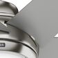 Hunter Sotto 52" Ceiling Fan with LED Lights in Brushed Nickel, , large