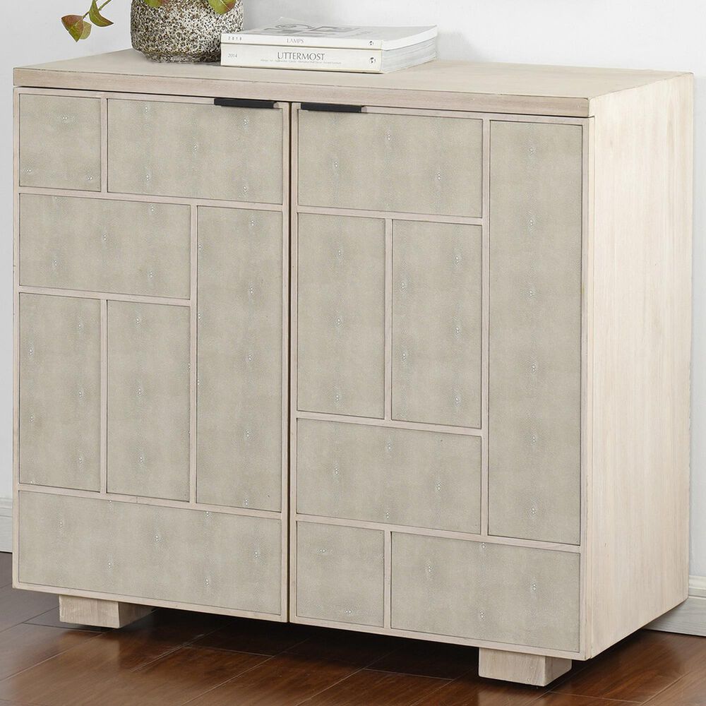 Flair Industries Adeline 2-Door Cabinet in Light Cream, , large