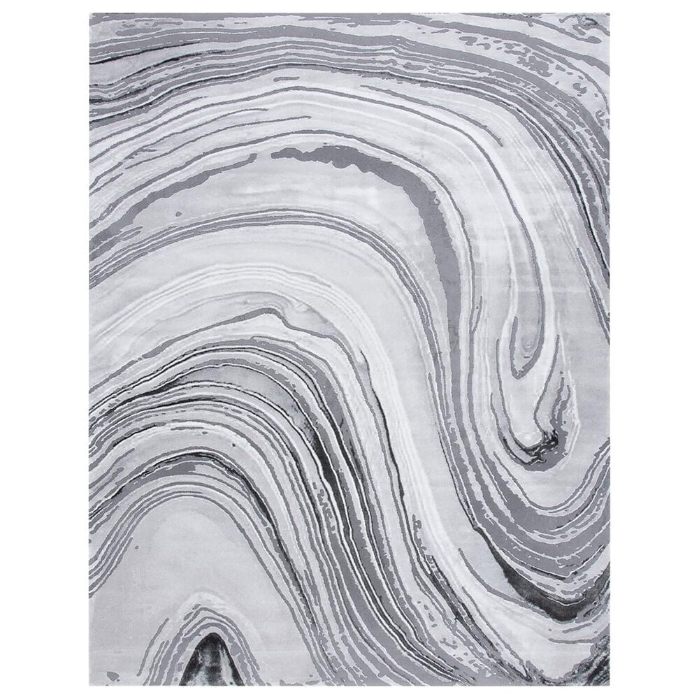 Safavieh Craft 9" x 12" Light Grey and Grey Area Rug, , large