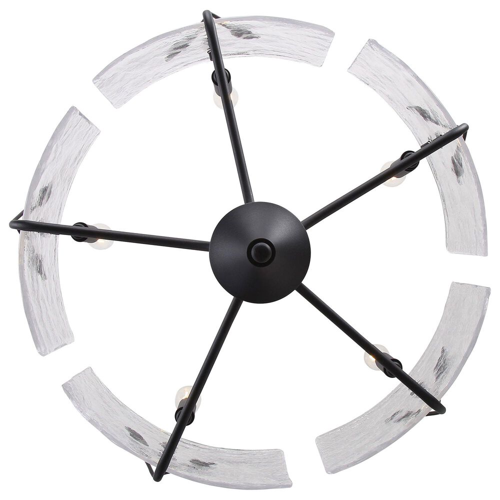 Golden Lighting Bloem 5-Light Pendant in Natural Black, , large