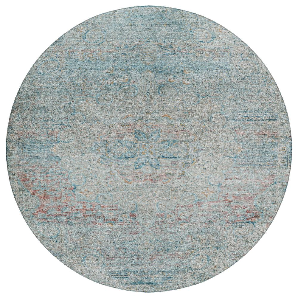 Dalyn Rug Company Tabrook TB1 Sky 8" Round Area Rug, , large