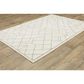 Oriental Weavers Raylan RAY06 3"3" x 5" Ivory Area Rug, , large
