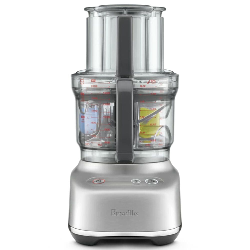 Keystone Sous Chef 9-Cup Food Processor in Brushed Stainless Steel, , large