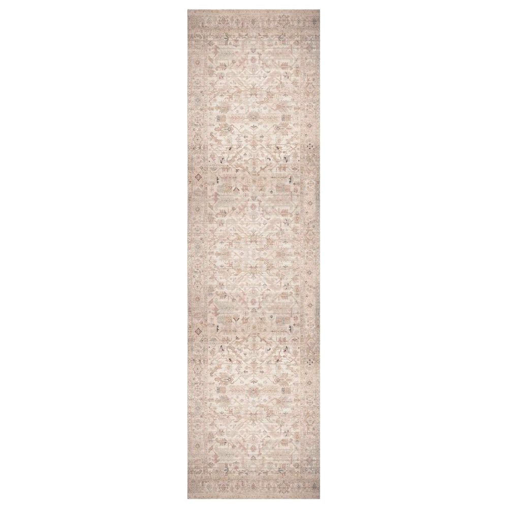Nourison Vintage Washables Beige 2"2" x 8" Runner, , large