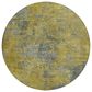 Dalyn Rug Company Kochi KC2 Gold 8" Round Area Rug, , large