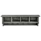 Timberlake Pomona 48" Storage Wall Shelf with Coat Hook in Slate Gray, , large