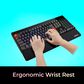 Adesso Truform P330 Full Size Keyboard Wrist Rest in Black, , large