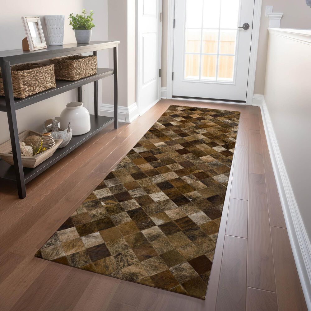 Dalyn Rug Company Bozeman BM2 Brown 2&#39;3&quot; x 7&#39;6&quot; Runner, , large