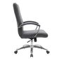 Global Seating Bonded Leather Executive Chair in Gray, , large