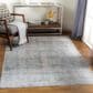 Surya Brunswick 12" x 15" Dusty Sage, Taupe, Light Gray, White, Pale Blue, Olive, Teal and Light Sage Area Rug, , large