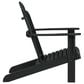 Linon Home Decor Adirondack Patio Chair in Black, , large