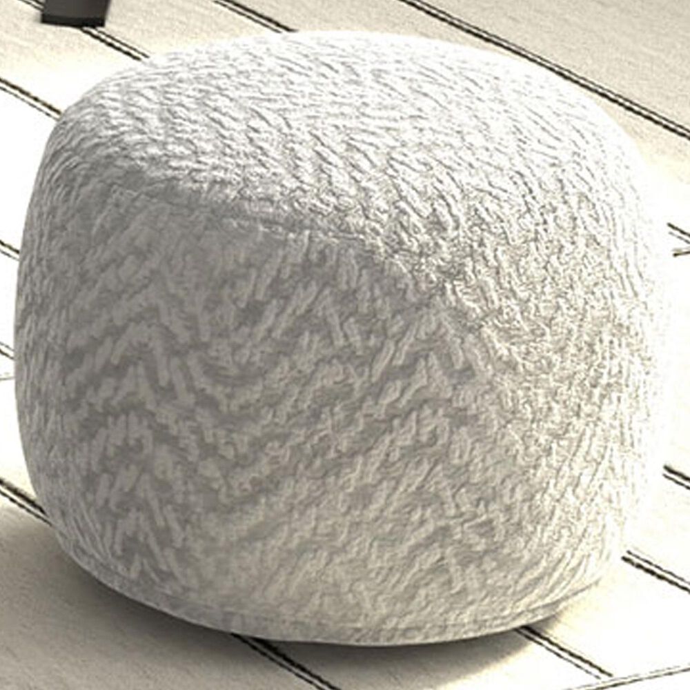 Hartsfield Sploosh Lounge Bean Bag in Grey, , large