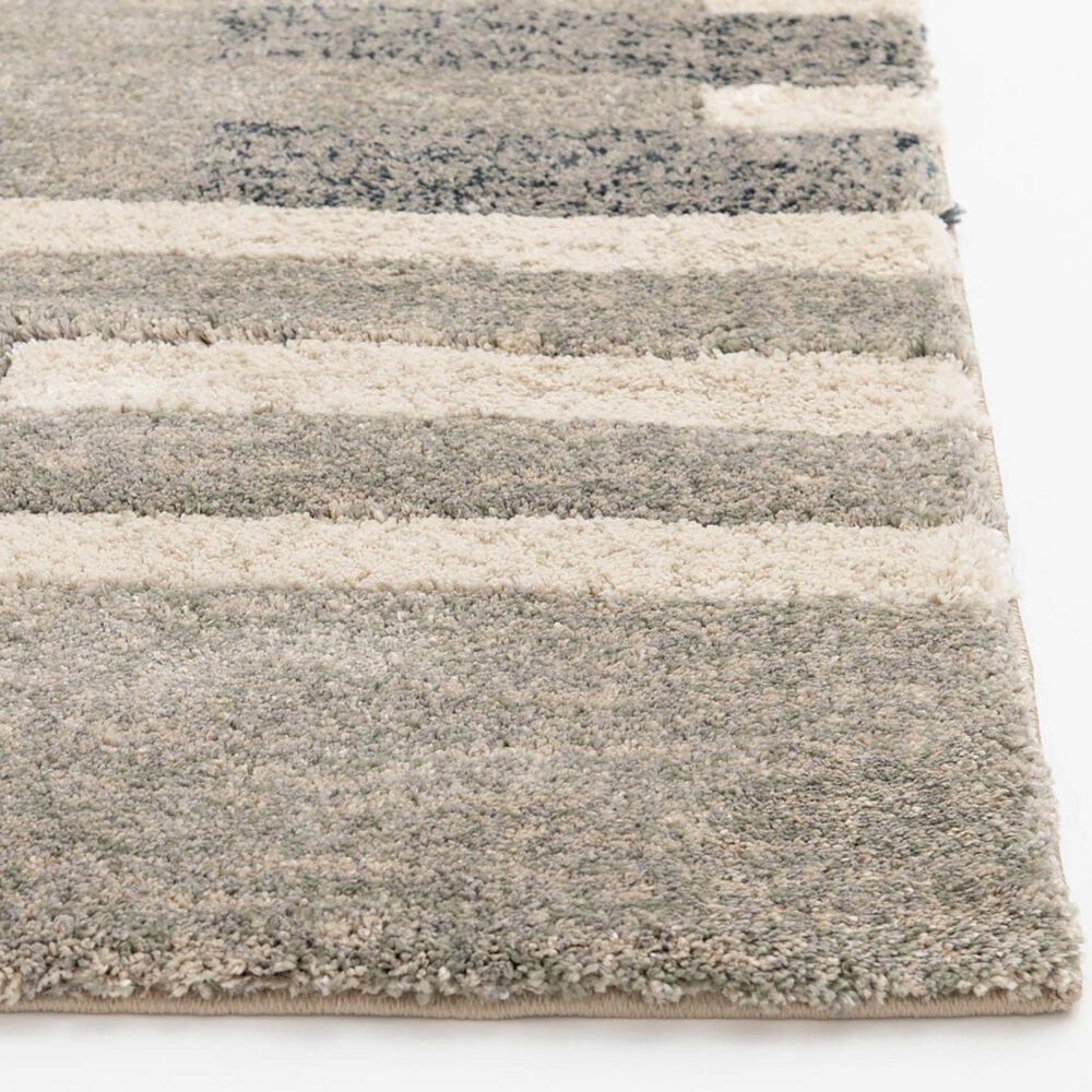 Central Oriental Stonington Blakely 5&#39; x 7&#39;6&quot; Coconut and Zinc Area Rug, , large