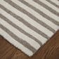 Feizy Kimball Taupe and Ivory 5" x 8" Area Rug, , large
