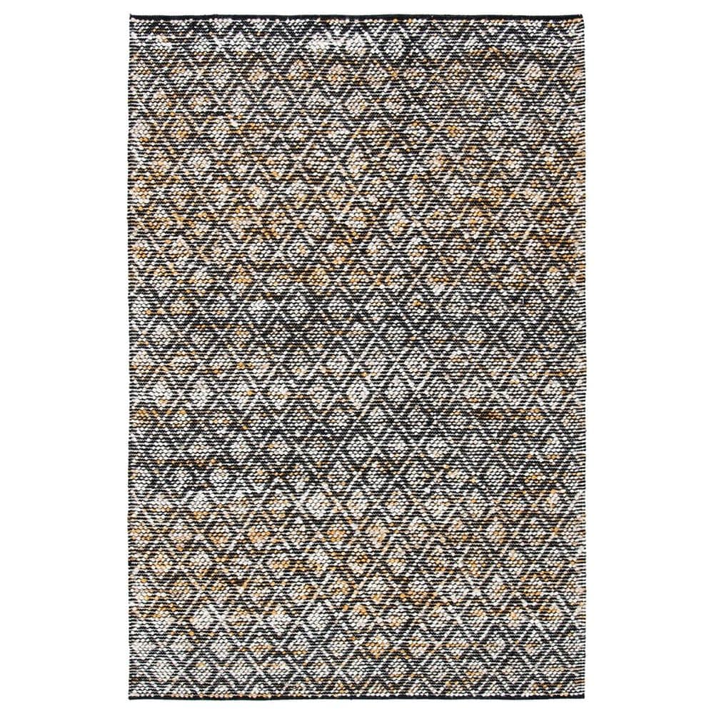 Safavieh Natura NAT615C 4" x 6" Ivory and Yellow Area Rug, , large
