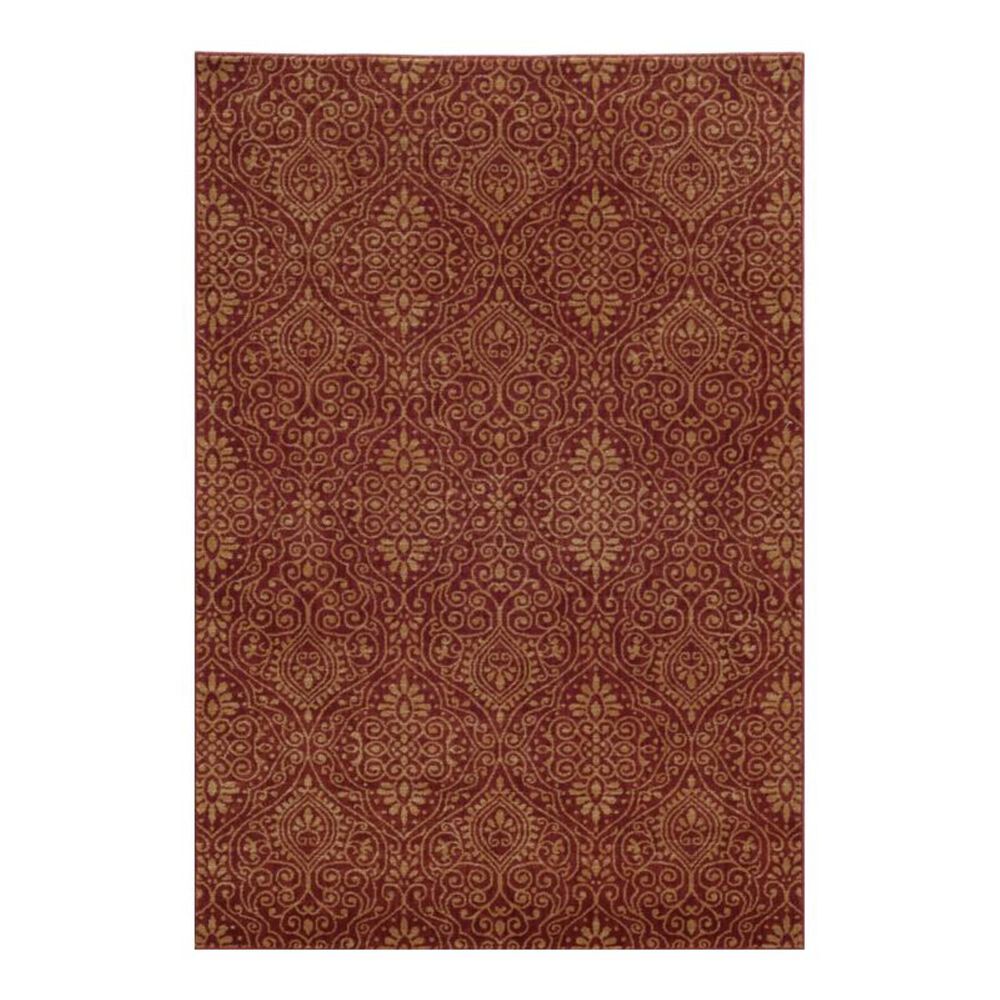 Oriental Weavers Voyage 91R 9'10" x 12'10" Red Area Rug, , large
