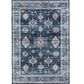 Central Oriental Rugease Raquel 5" x 7" Navy and Light Blue Area Rug, , large