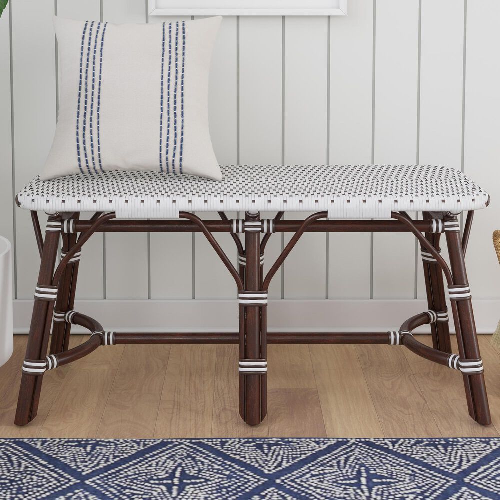 Butler Marcella Bench in Dark Brown, , large
