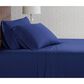 Pem America Brooklyn Loom Classic 3-Piece Twin Sheet Set in Navy, , large