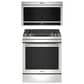 Maytag 2-Piece Kitchen Package with 5.8 Cu. Ft. Gas Range and 1.1 Cu. Ft. Over-The-Range Toaster Oven in Fingerprint Resistant Stainless Steel, , large