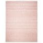 Safavieh Micro-Loop Southwestern 8" x 10" Pink and Ivory Area Rug, , large