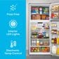 Element 18.2 Cu. Ft. Top Freezer Refrigerator in Stainless Steel, , large