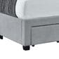 Pacific Landing Soledad Queen Upholstered Storage Bed in Grey, , large